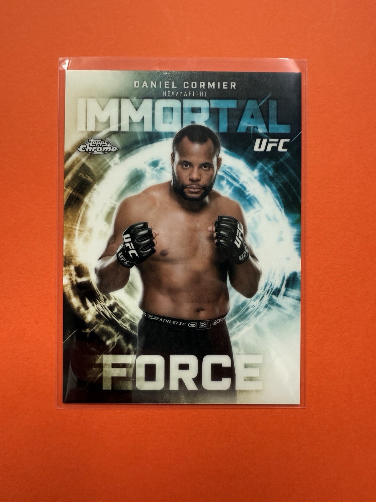 2026 Topps Chrome UFC Immortal Force Daniel Cormier SSP Case Hit