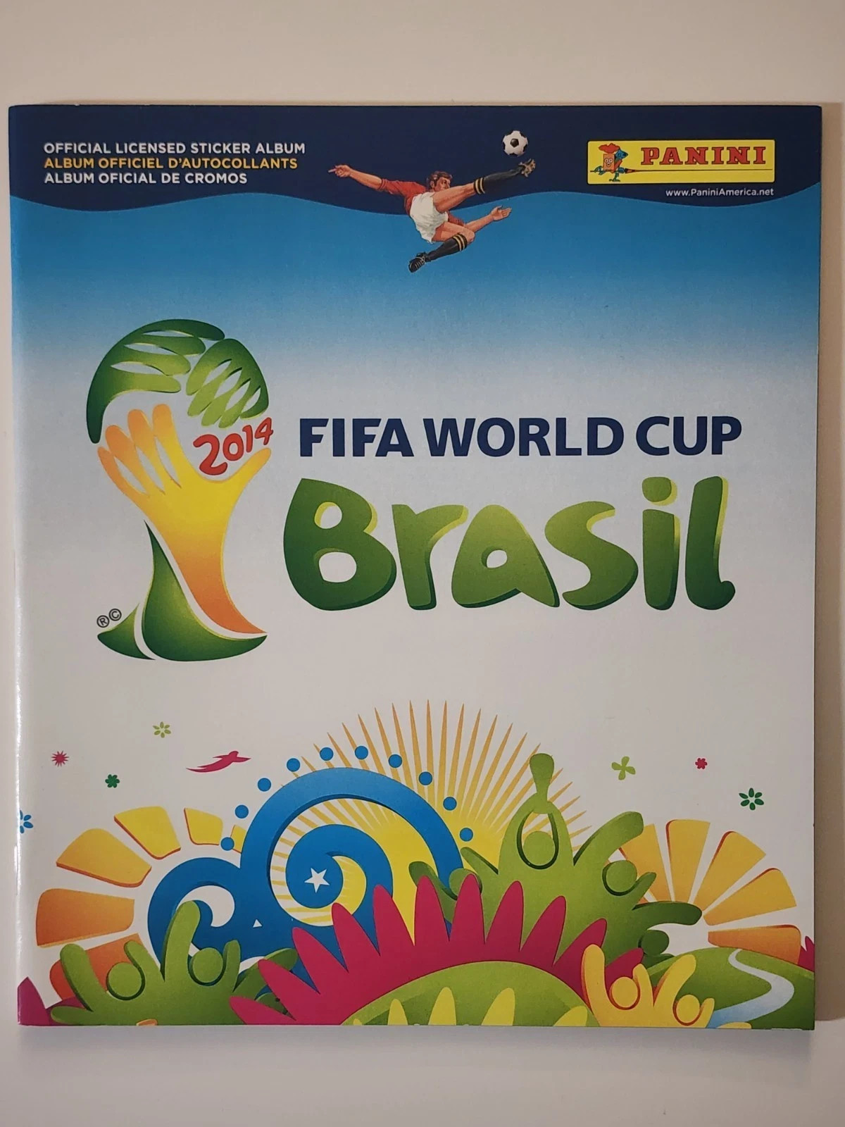 2014 Panini World Cup Brazil FIFA 80 Page Stickers Album+Bonus 10 Stickers !!
