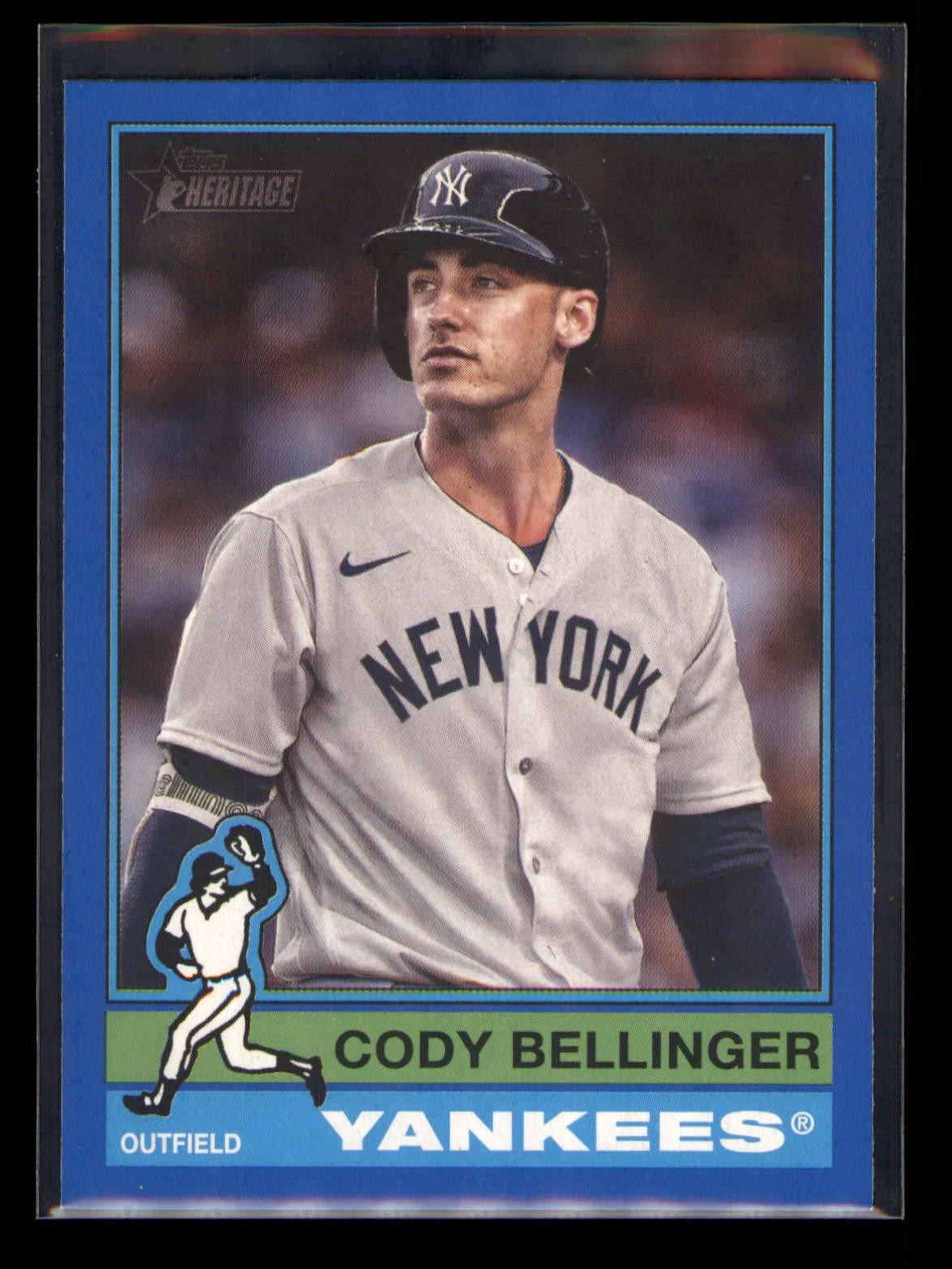2025 Topps Heritage Cody Bellinger #129 Dark Blue Border