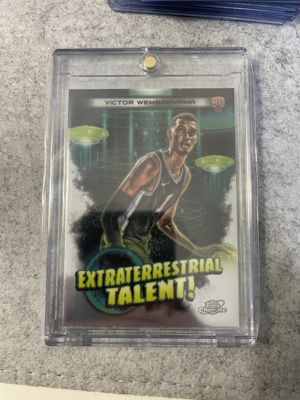 2023-24 Topps Cosmic Chrome -Rookie Extraterrestrial Talent Victor Wembanyama…