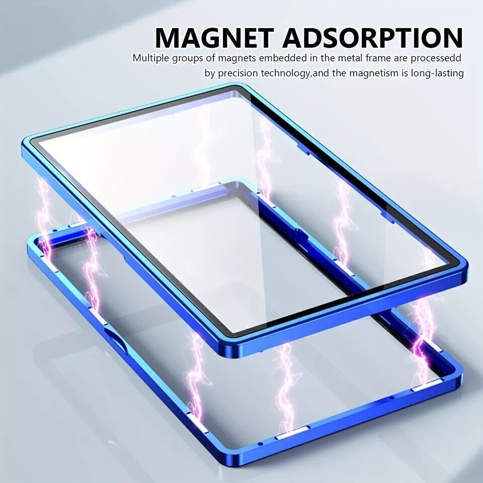 5PCS Magnetic Metal Slabs Protector for PSA Graded Cards Stackable Case Sleeves