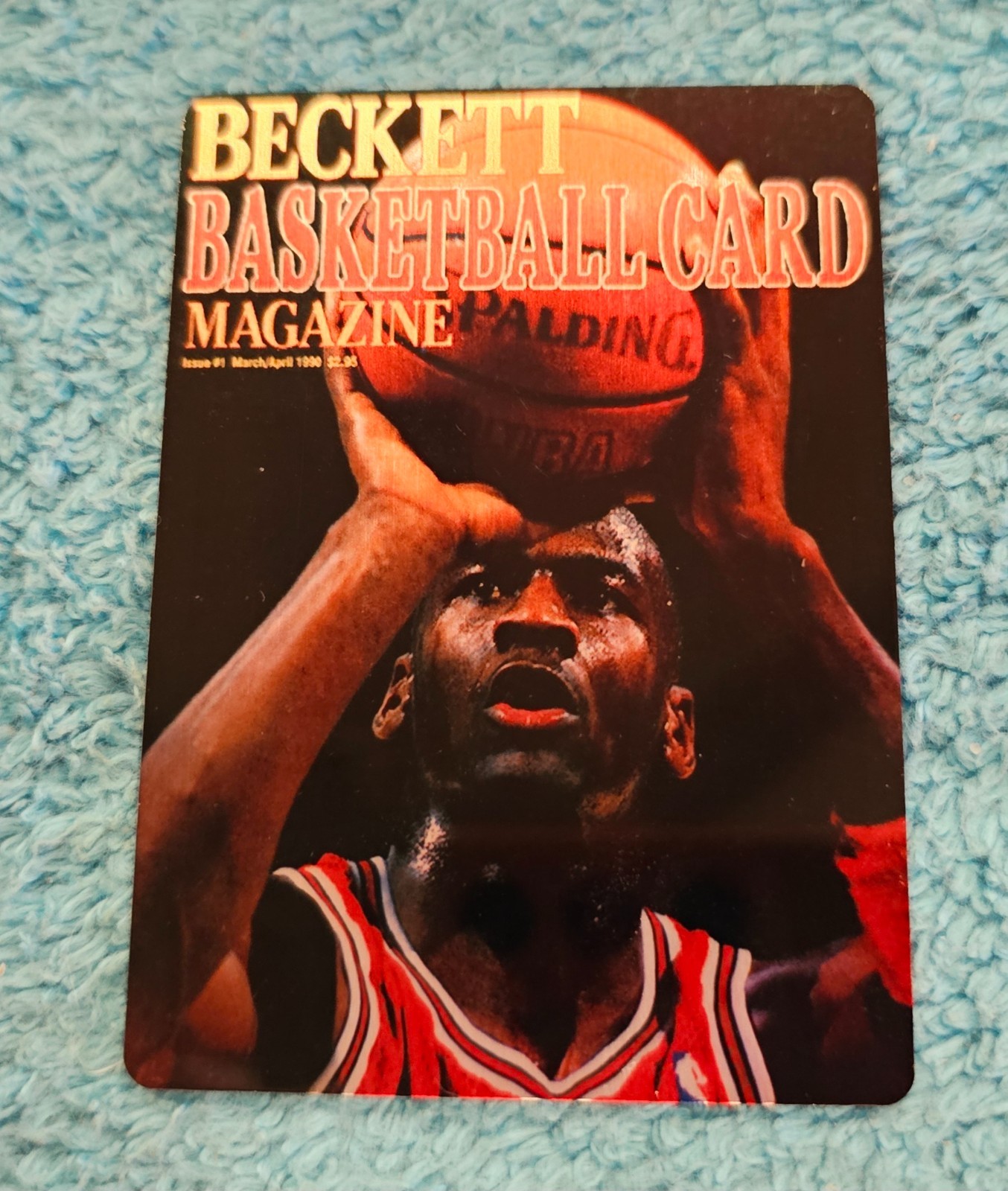 2018 NSCC Beckett Covers Scavenger Hunt Metal Card Michael Jordan Bulls 1 of 400