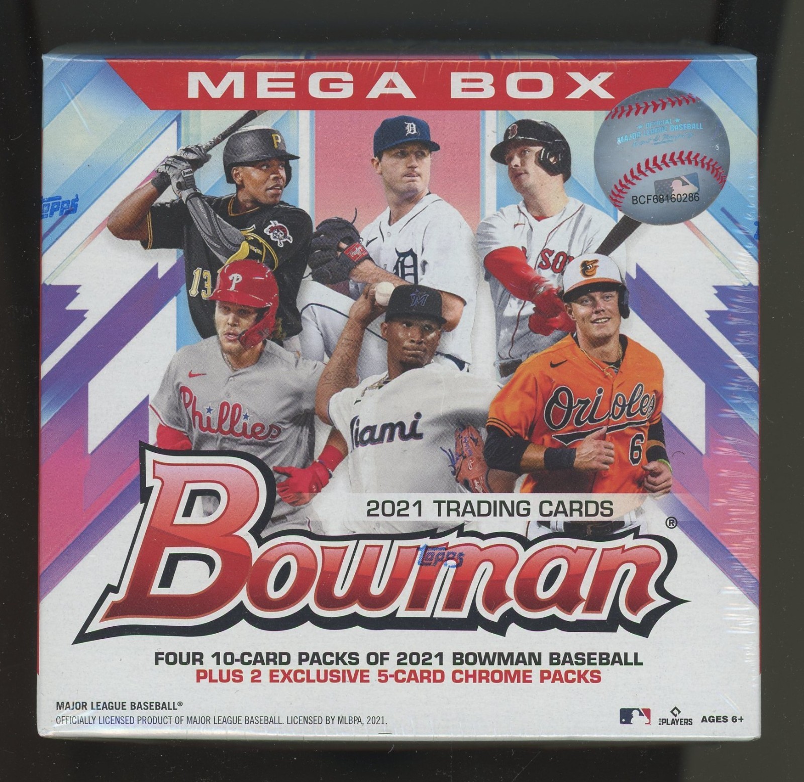 2021 Bowman Baseball Mega Box – Factory Sealed / Unopened