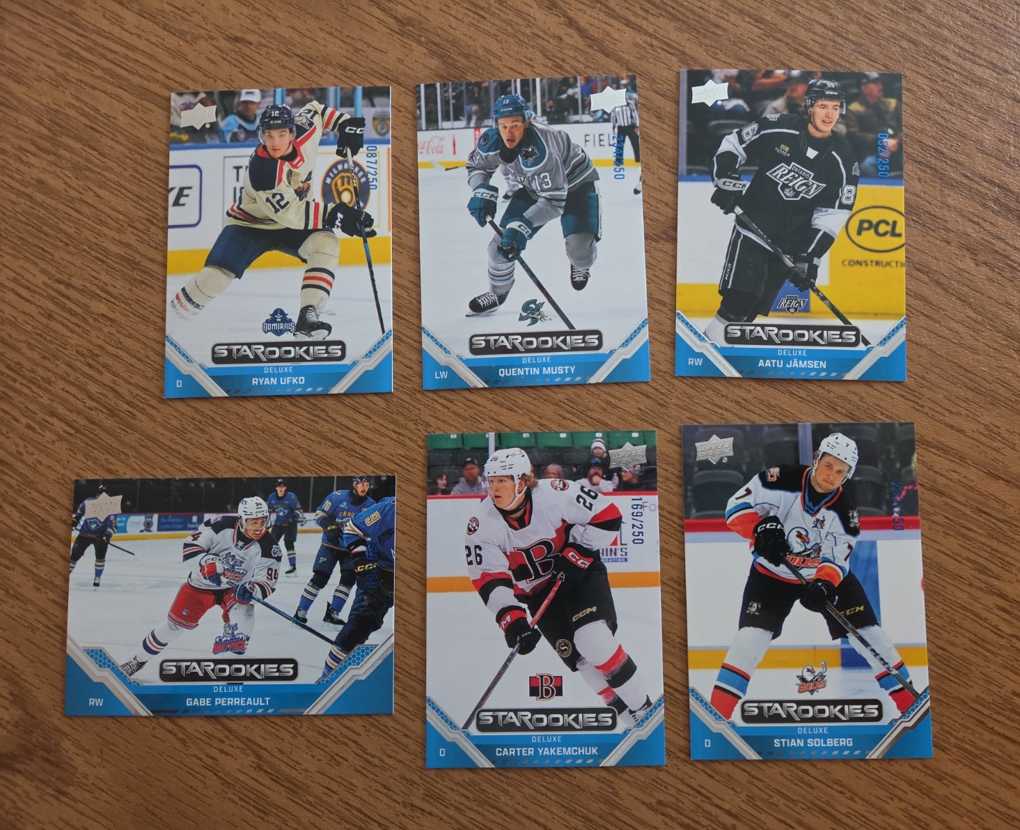 2025/2026 Upper Deck AHL Hockey INSERT/PARALLEL Singles – Create Own Lot