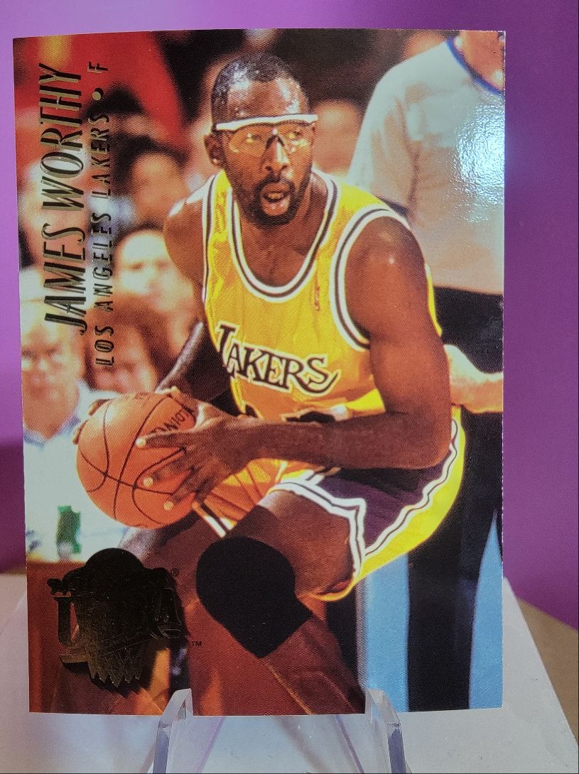 1994 Fleer Ultra #92 James Worthy – Los Angeles Lakers – HOF