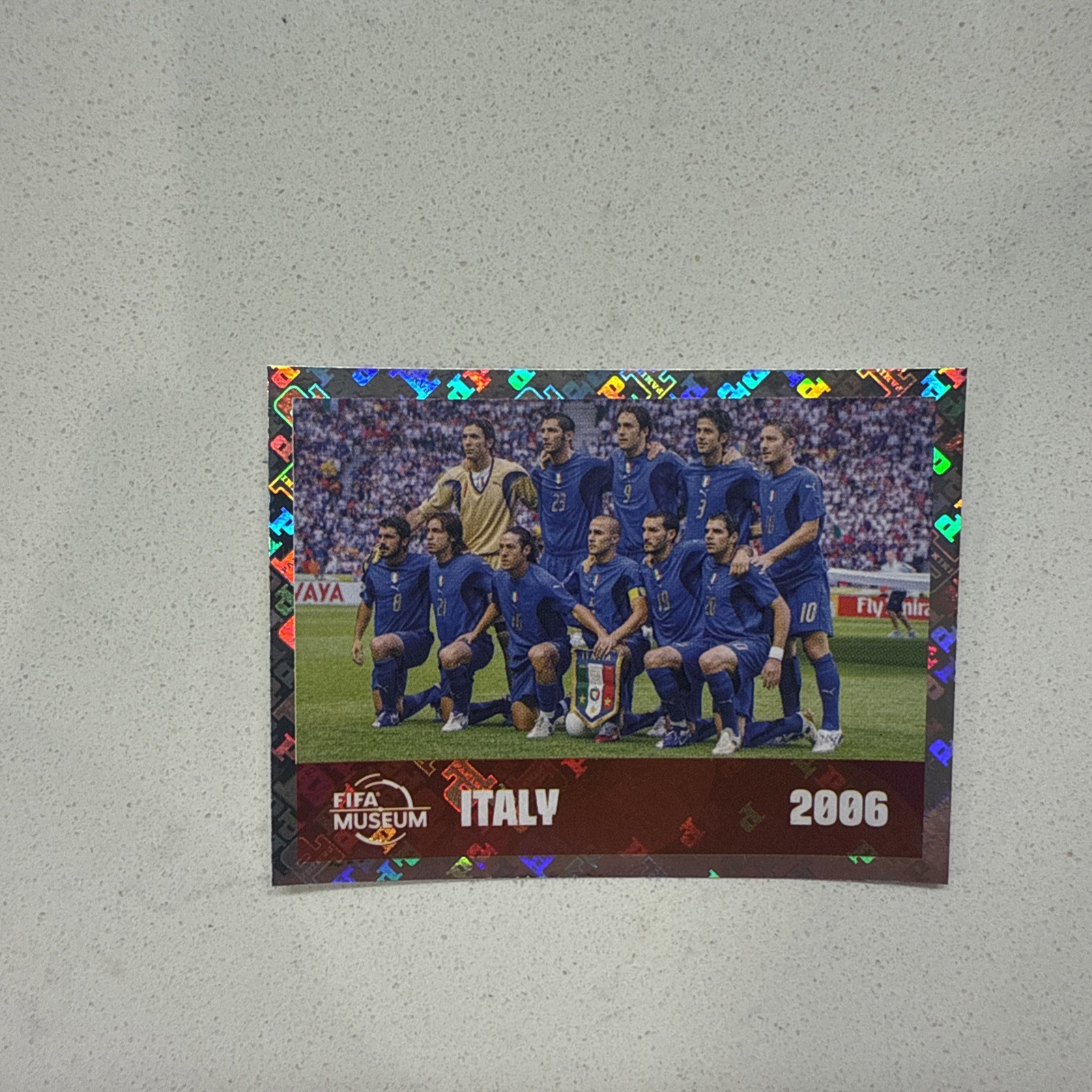 ITALY 2026 Panini FIFA World Cup FIFA Museum 2006 Team #FWC17 FOIL