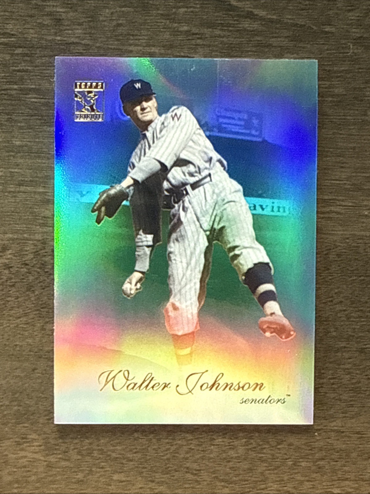 2009 Topps Tribute – Walter Johnson #14 Blue /219