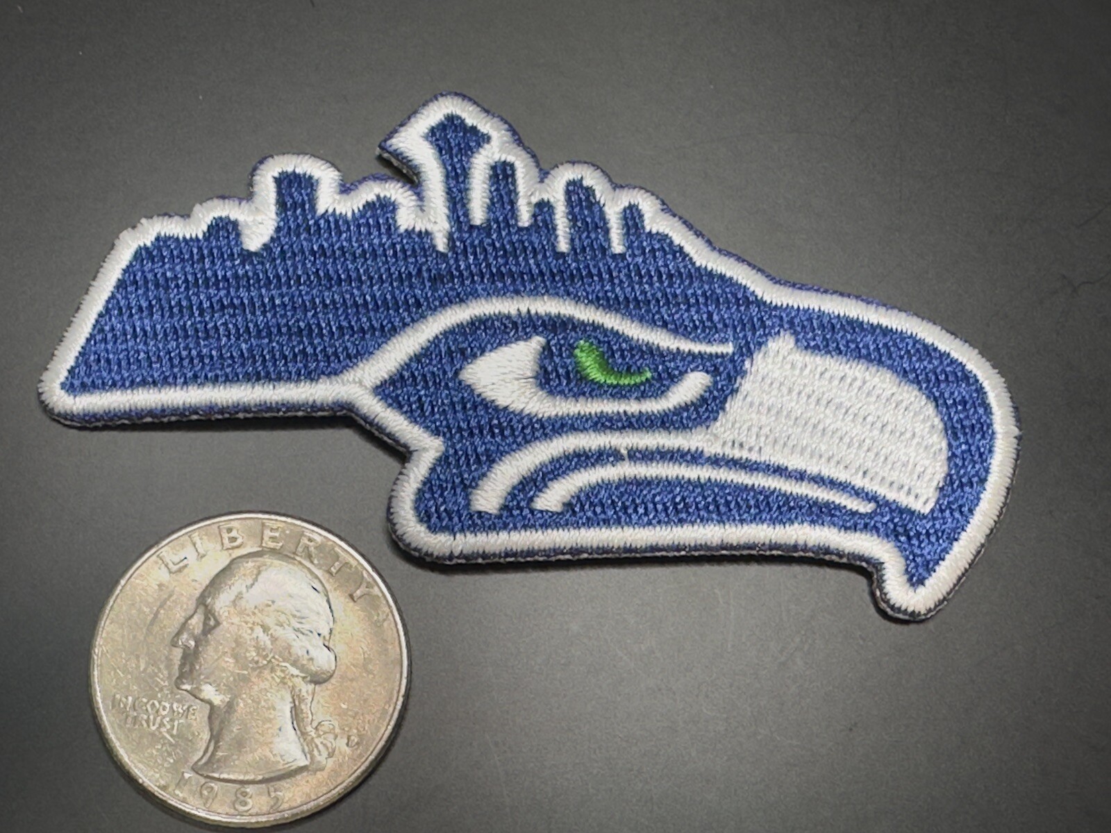 Seattle Seahawks Skyline Embroidered Iron On Patch