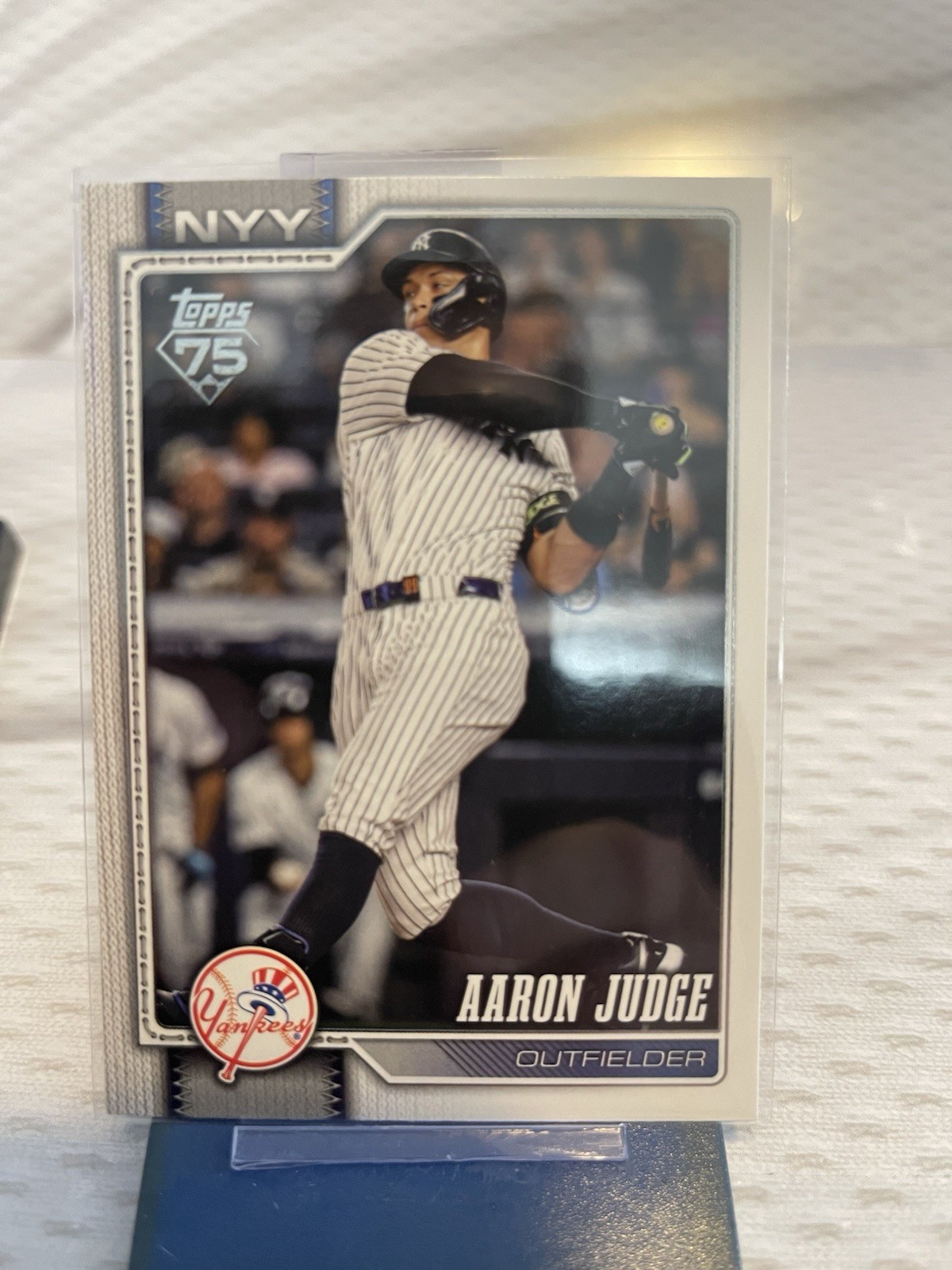 2026 Topps AARON JUDGE Image Variation SP #1 Yankees + Titans Of The Game TOG-3
