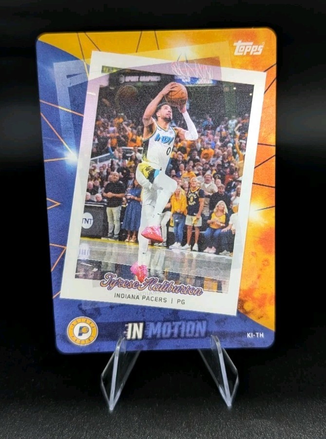 2025-26 Topps Match Attax Tyrese Haliburton (1:10) Lenticular 3D In Motion