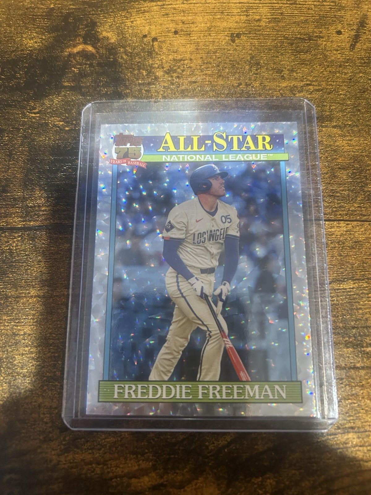 2026 Topps Series 2 All-Stars Freddie Freeman Dodger 91AS-22 Silver Crackle Foil