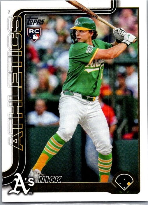 Nick Kurtz Athletics 2025 Topps Update Series RC US201