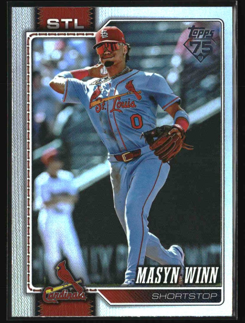 2026 Topps Rainbow Foil Masyn Winn #526 NM