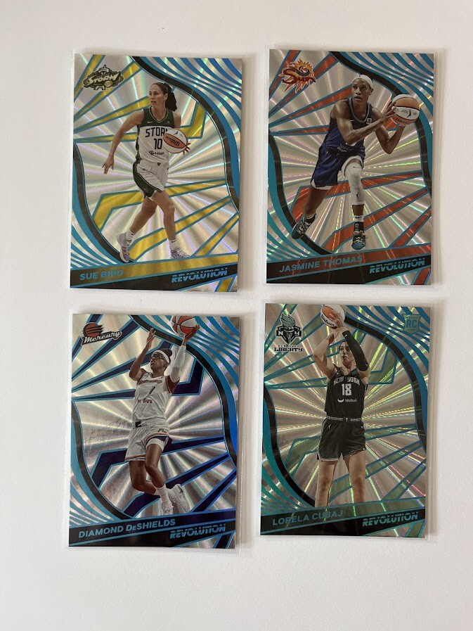 2022 Panini Revolution WNBA Sunburst Parallel #/75 You Pick
