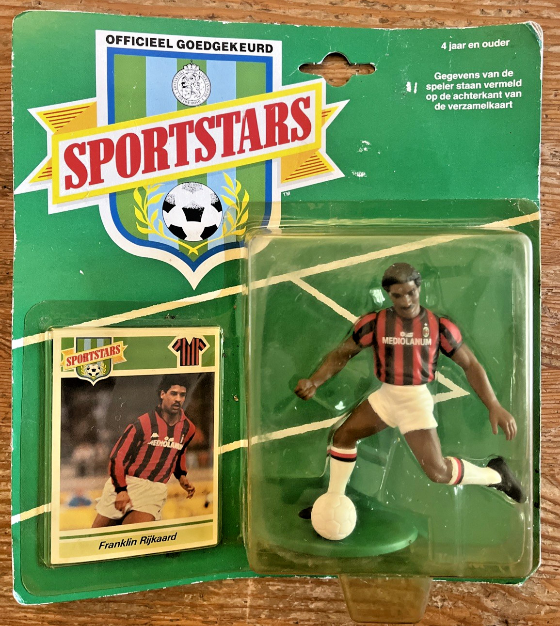 Franklin Rijkaard Sportstars Soccer Action Figure SLU Football Netherlands Milan