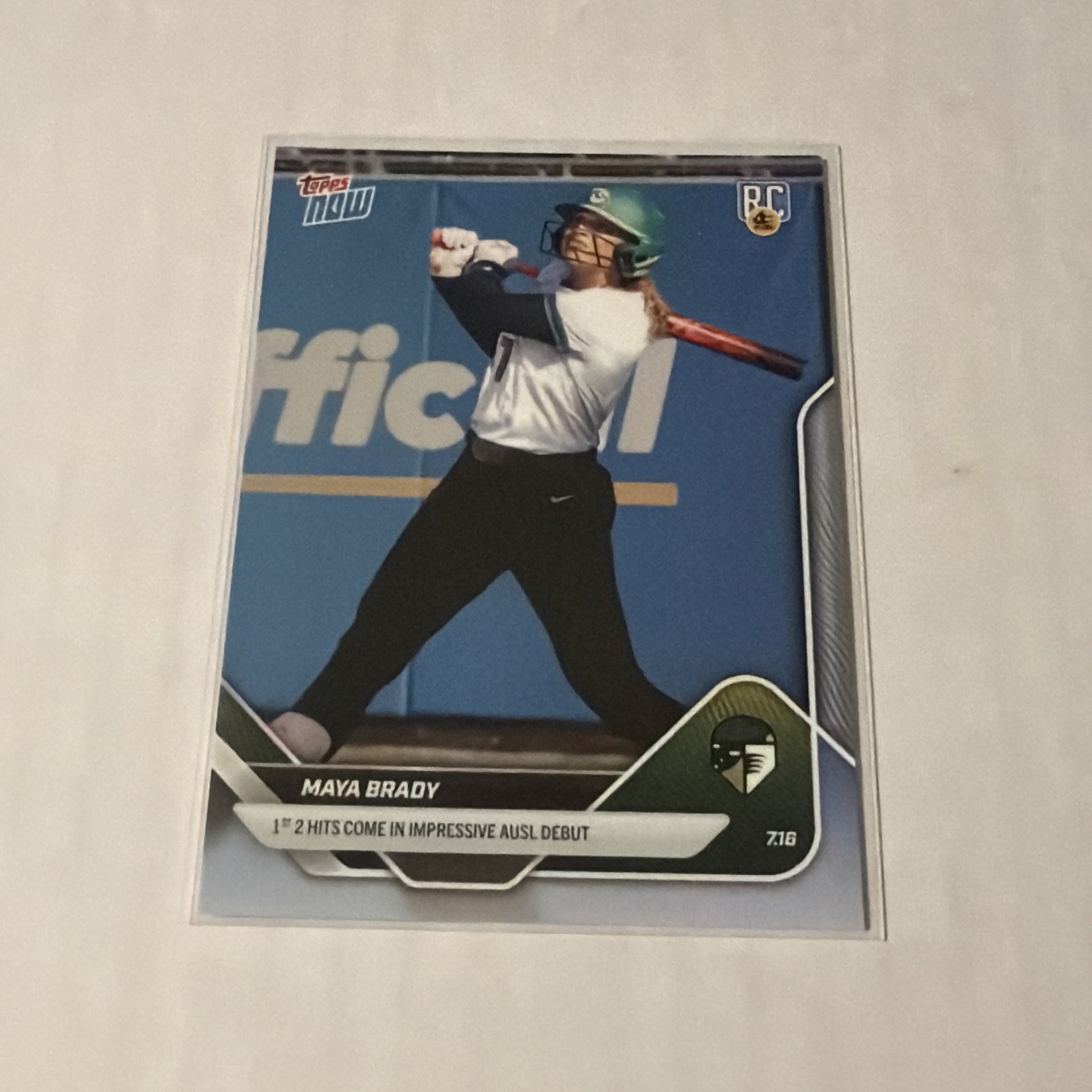 2025 Topps Now AUSL SOFTBALL card MAYA BRADY #20