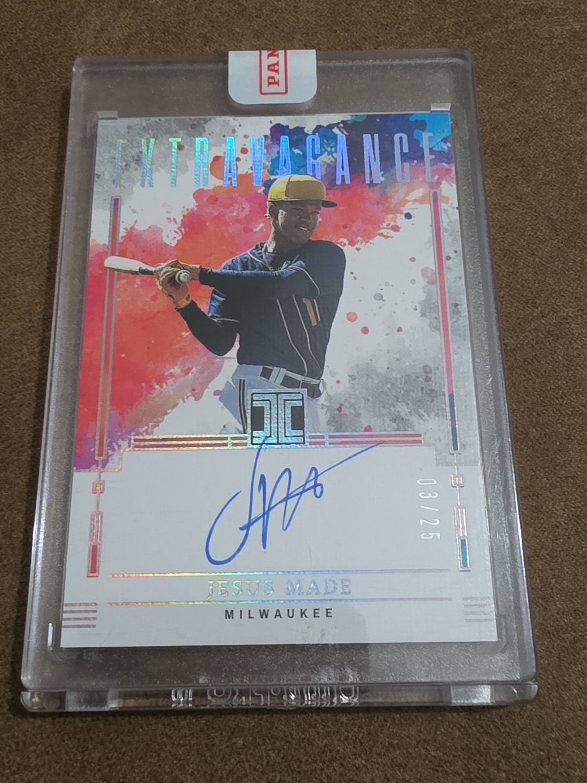 2025 Jesus Made- Panini Impeccable – Extravagance Autographs #EA-JM 03/25