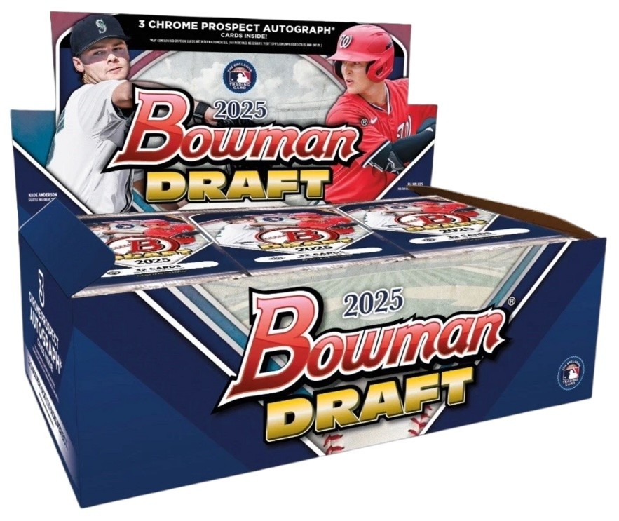 2025 Bowman Draft Baseball Paper – You Pick from Top Prospects!