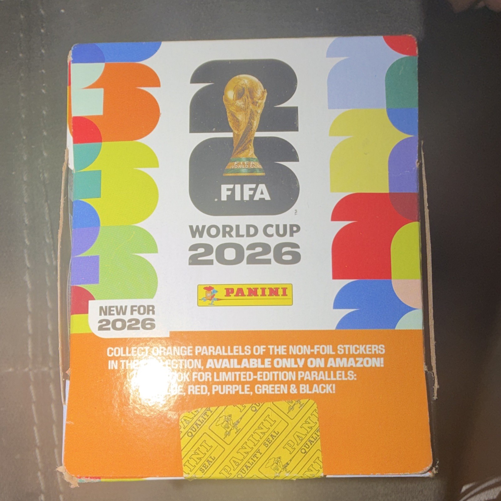 Panini FIFA World Cup 2026 Empty Album + 350 Non-Stuck Soccer Stickers