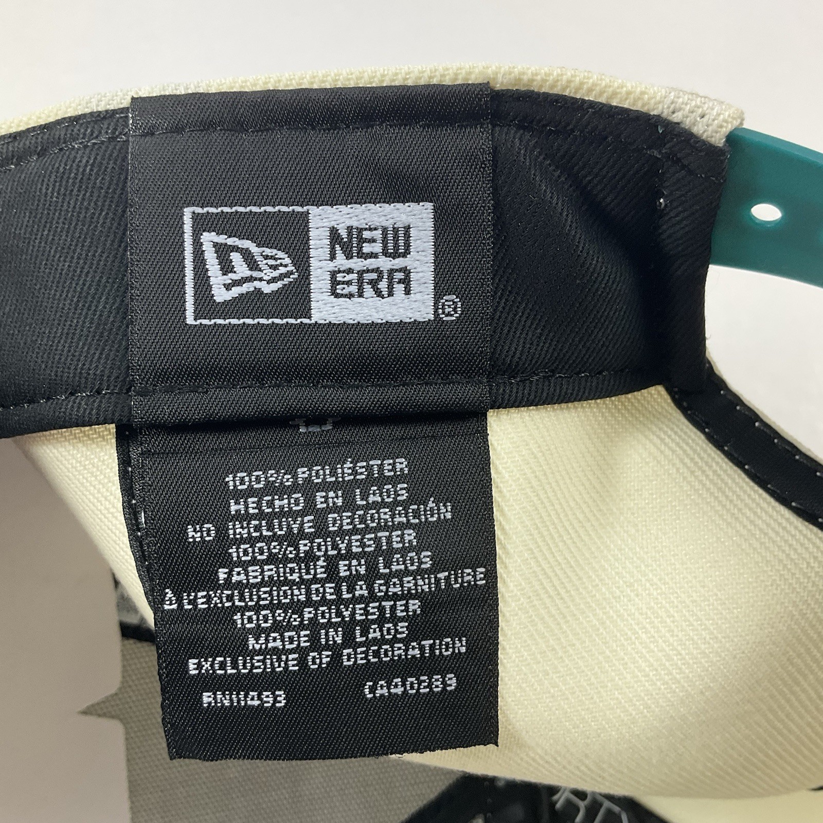 New Era Seattle Mariners Exclusive GRIFFEY Cream 9FORTY A-Frame Snapback Hat Cap