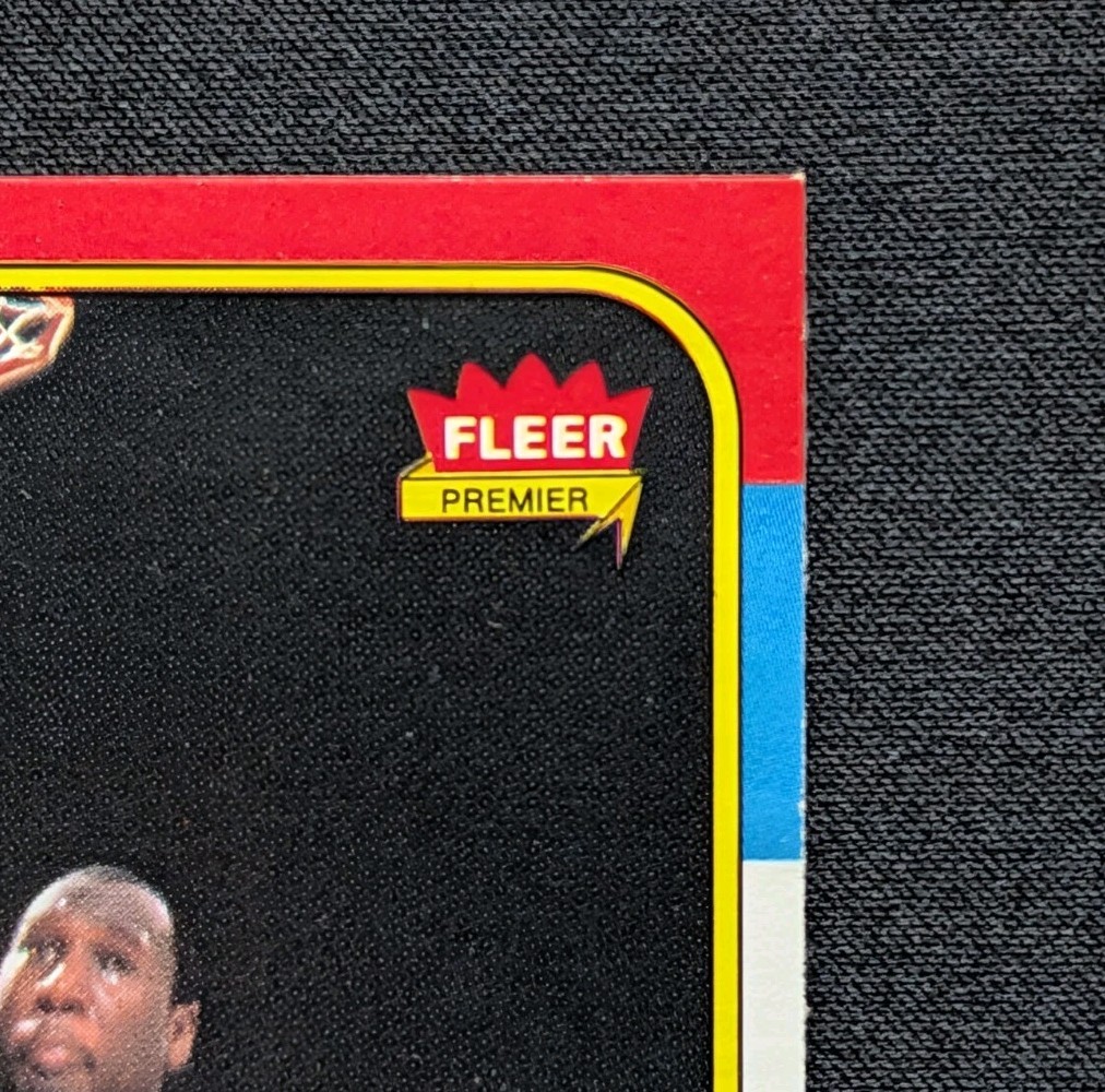 1986-87 Fleer Set-Break # 24 Darryl Dawkins NR-MINT