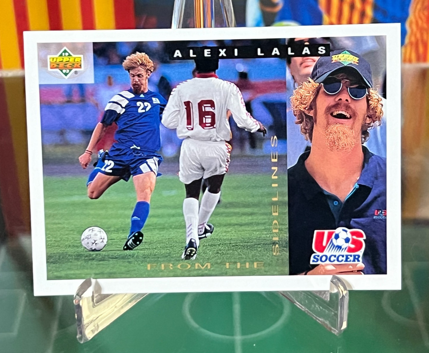 1993 Upper Deck World Cup 94 Preview Alexi Lalas From The Sidelines #157