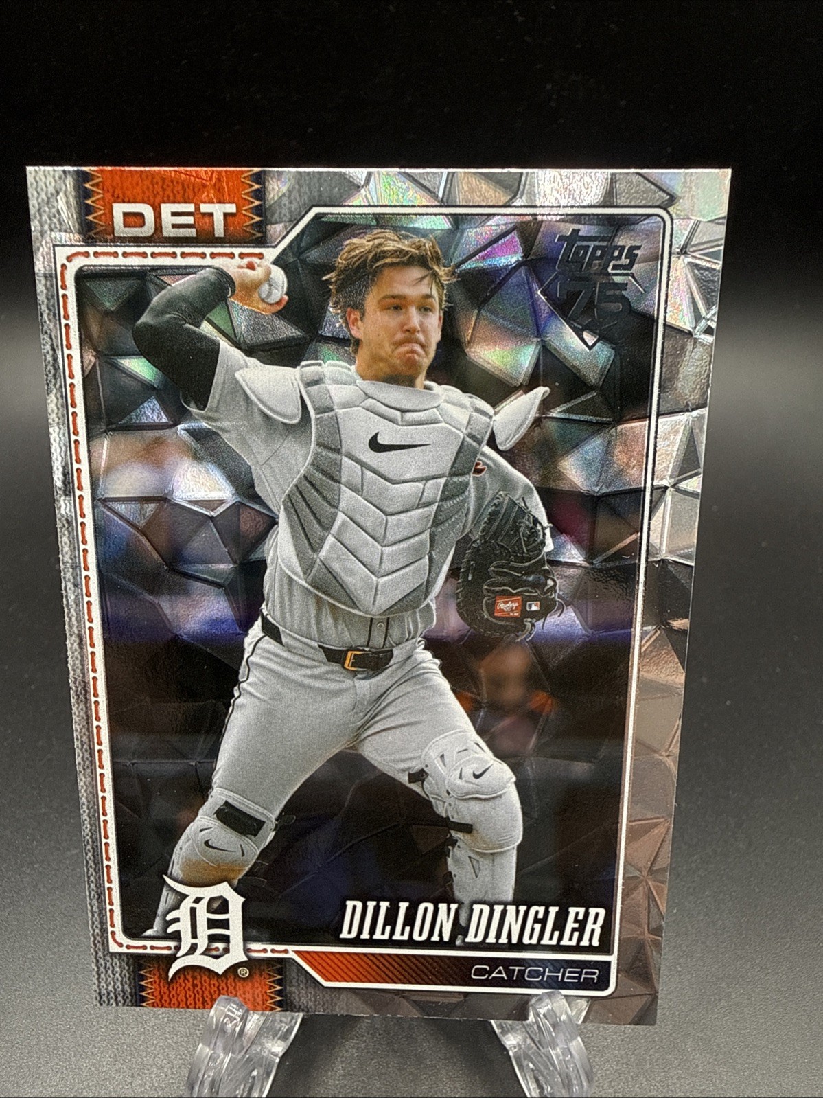 2026 Topps Series 2 – Dillon Dingler – Diamante Foil #351 (Detroit Tigers)