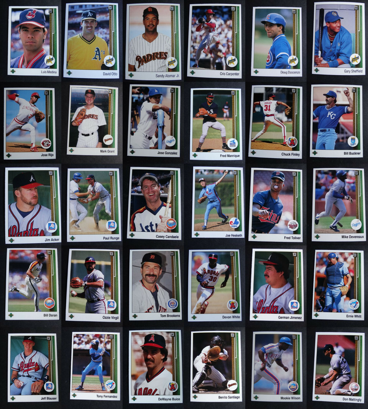 1989 Upper Deck Baseball Cards Complete Your Set You U Pick From List 1-200
