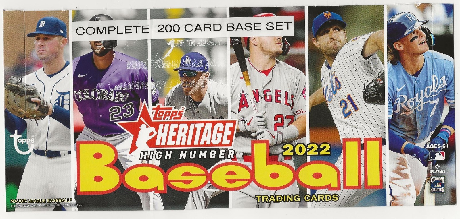 2022 Topps Heritage High Number – (200) Card Complete Base Set #501-700 IN STOCK