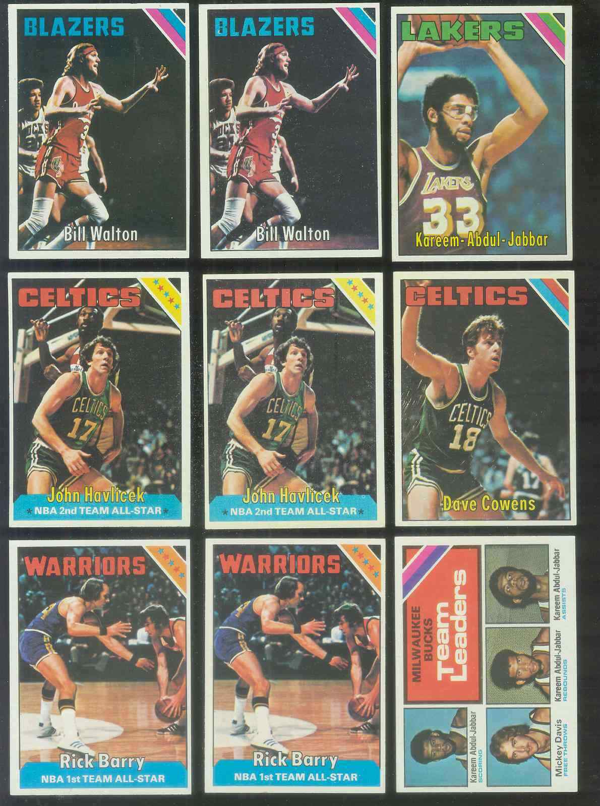 1975-76 Topps Basketball Set-Break NM/MT or better. Complete your set!
