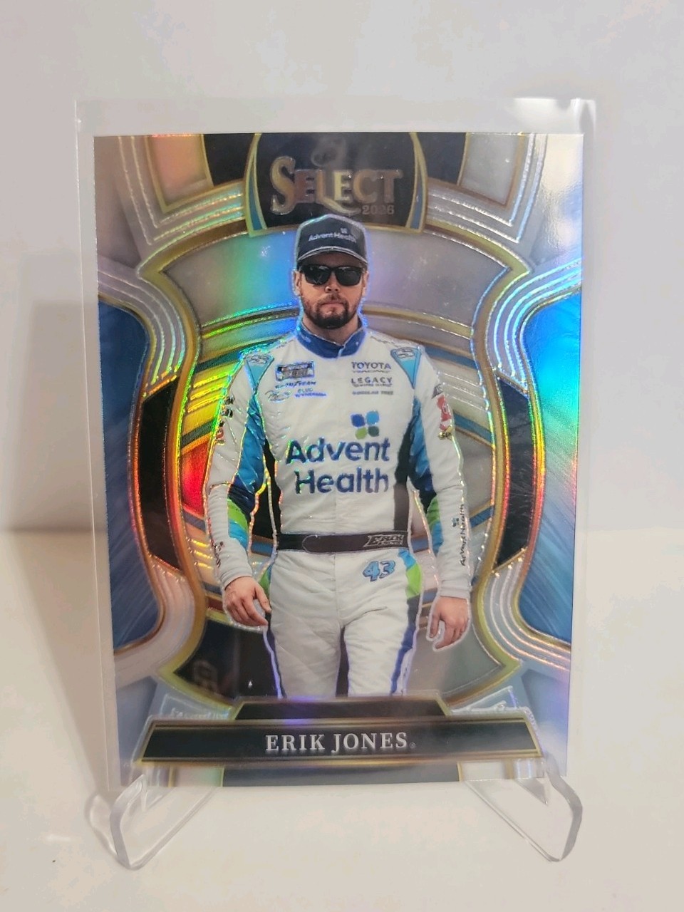 2026 Panini Select Nascar #78 Erik Jones Silver Prizm