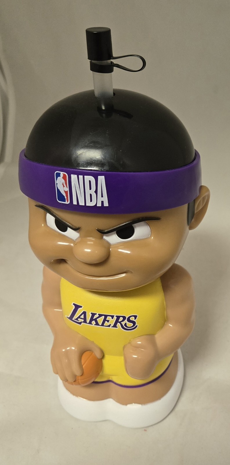 Los Angeles Lakers 16 OZ Character Cup Big Sip New Water Bottle Party Animal