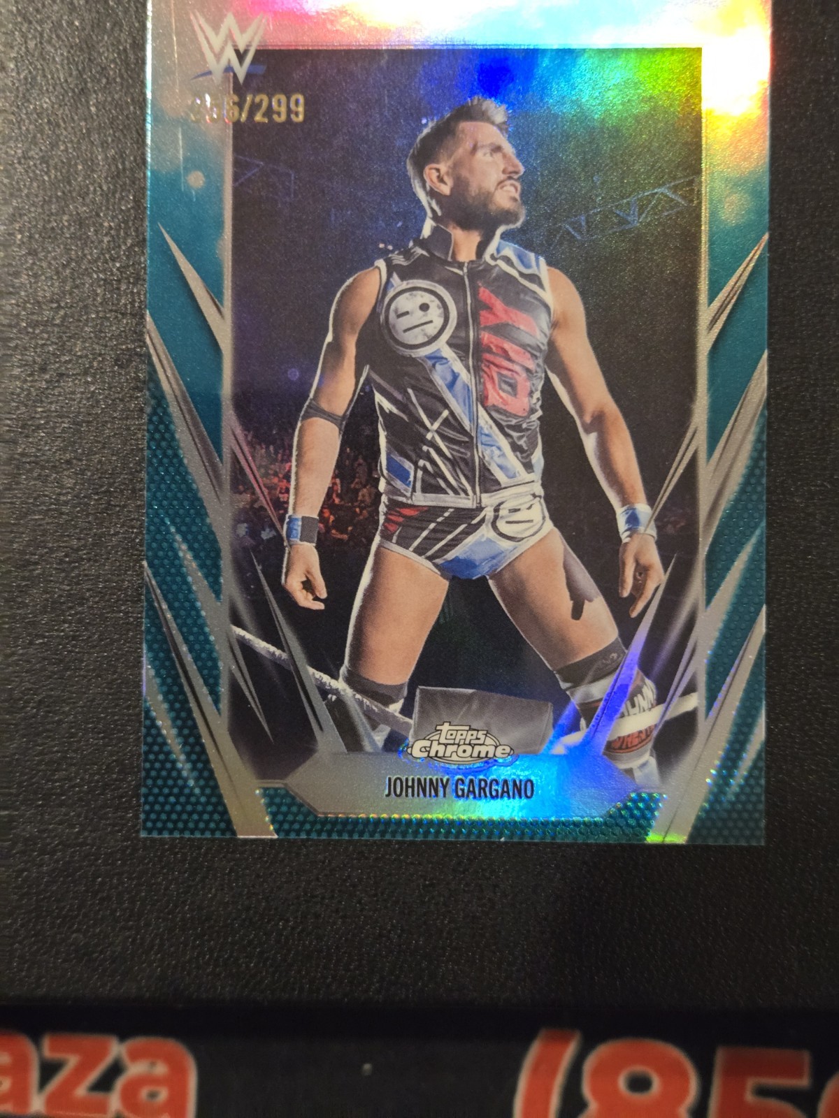 2026 Topps Chrome WWE – Johnny Gargano #15 Teal Refractor /299