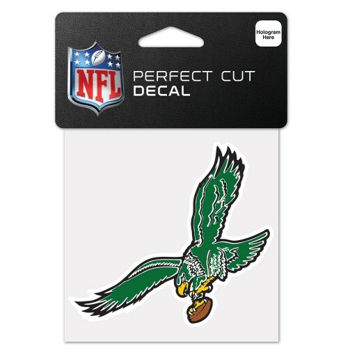 Philadelphia Eagles Retro Logo Perfect Cut Decal NEW FREE SHIPPING! 4×2 Inches