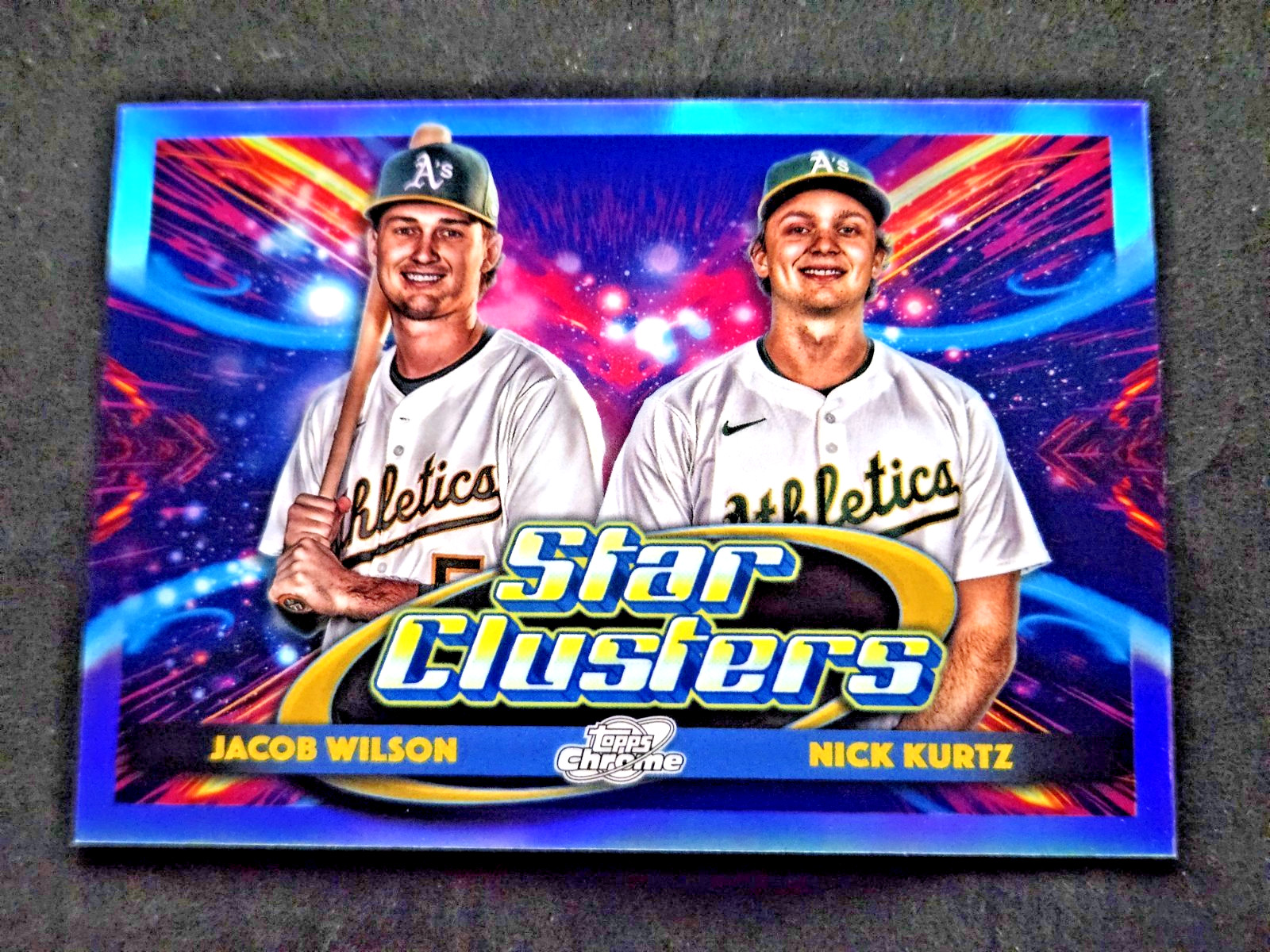 2025 Topps Cosmic Chrome Nick Kurtz Jacob Wilson Star Clusters #DSC-6 CENTERED💥