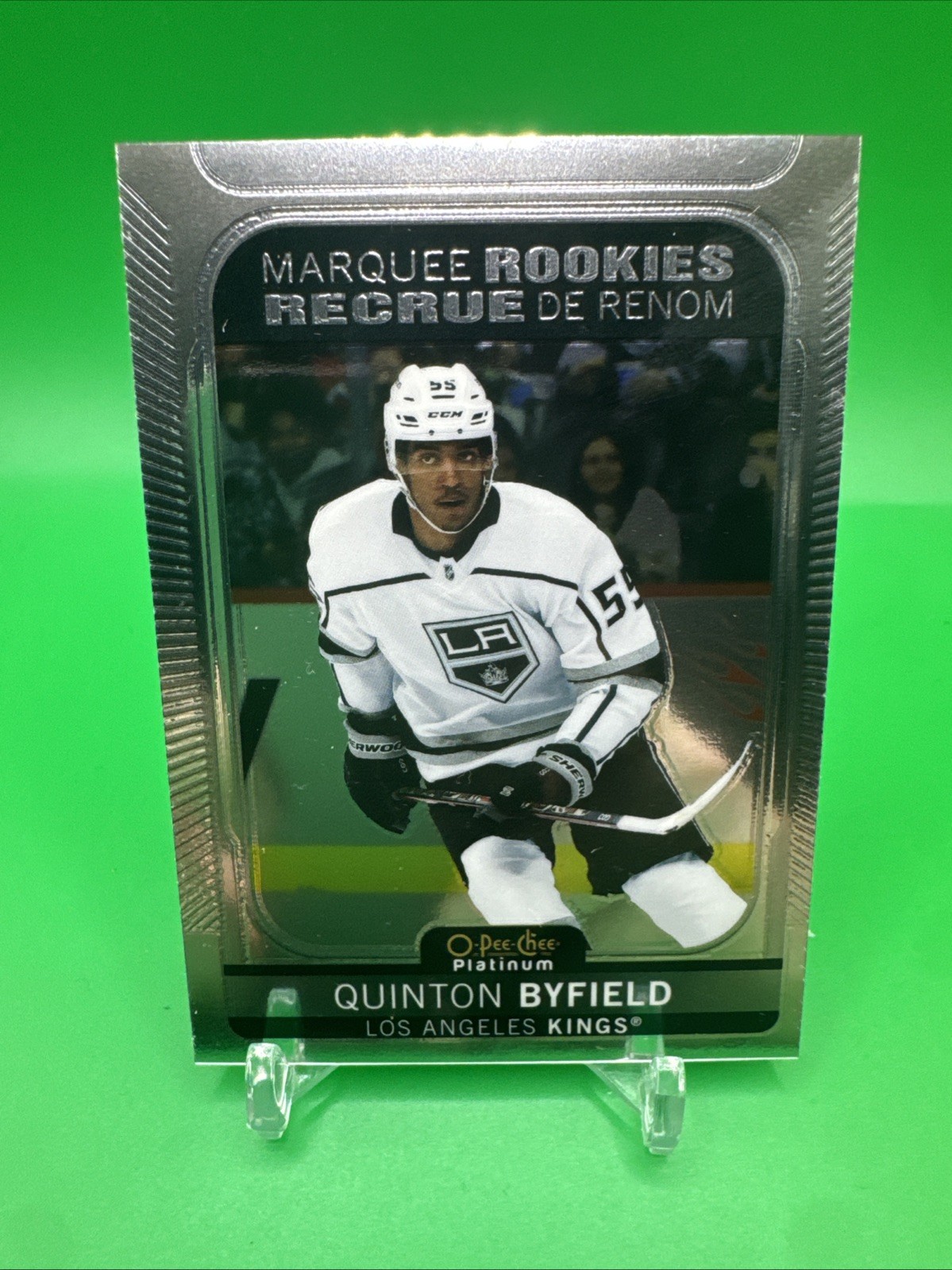 21-22 O PEE CHEE PLATINUM MARQUEE ROOKIES QUINTON BYFIELD #202 Los Angeles Kings