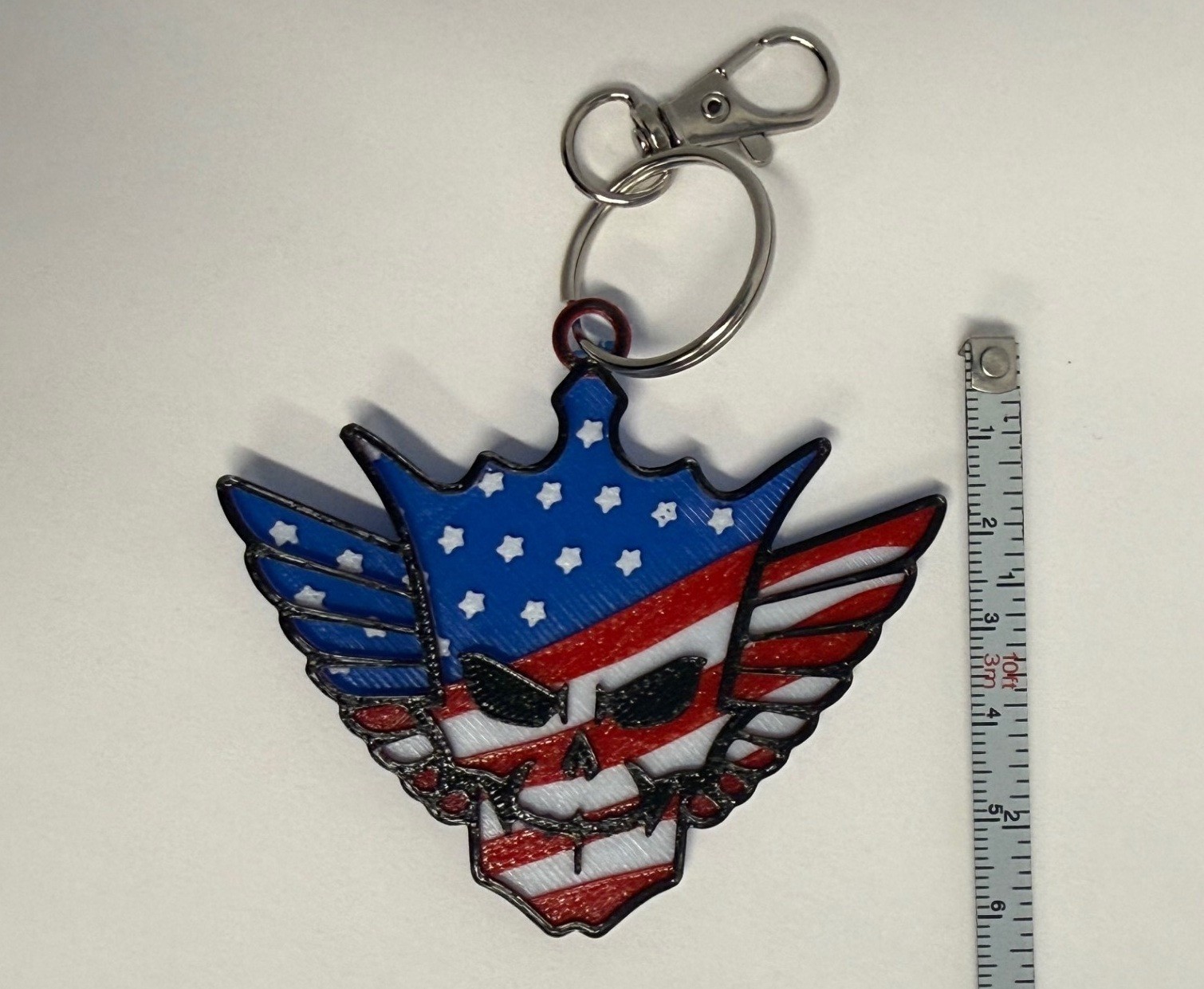 Cody Rhodes Inspired Keychain / Key Chain 3D Printed 2.5in