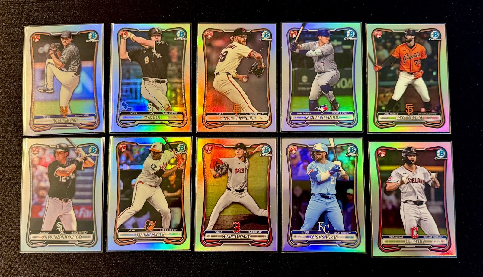 2026 Bowman Chrome – Red Rookie Redemptions – You Pick!