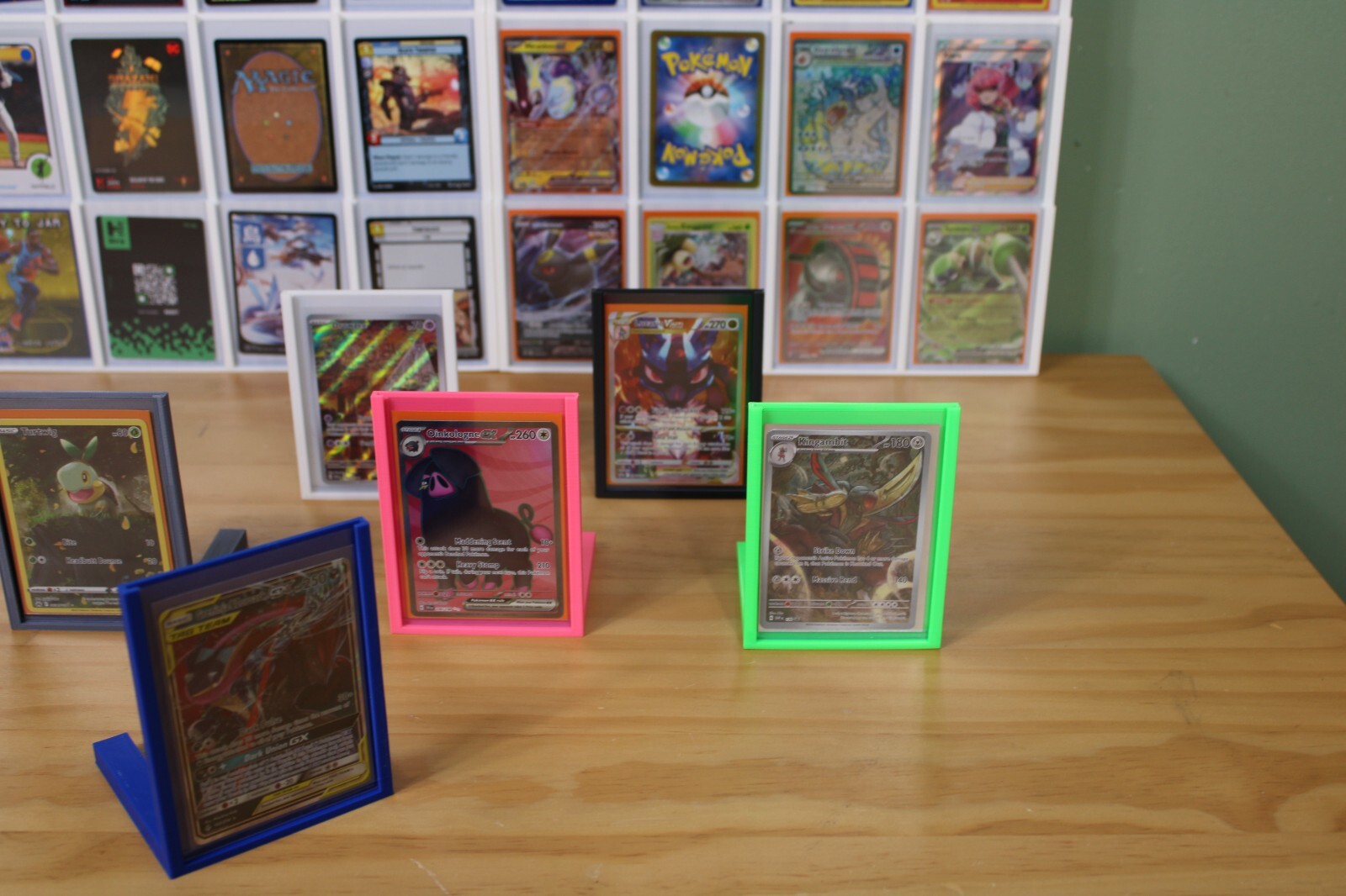 3D Printed Toploader Single Card Holder Stand – Upright Display UltraPro