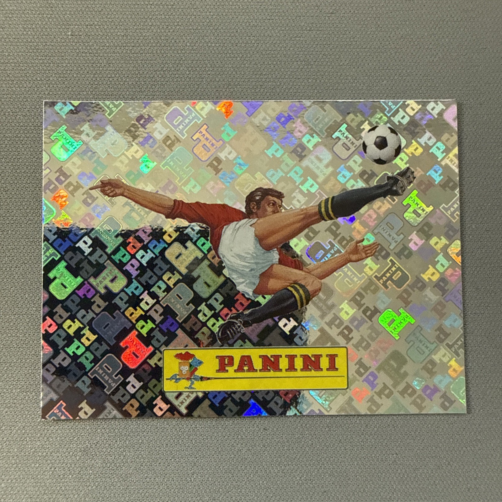 2026 Panini FIFA World Cup Panini Logo Foil Sticker #00 Rare Holographic