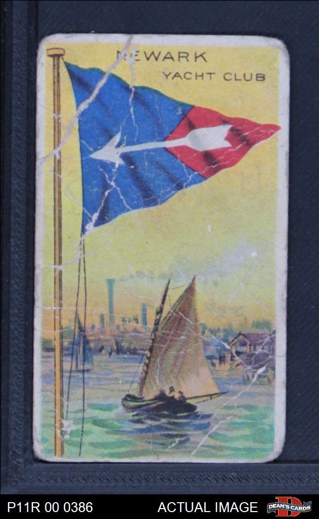 1911 Flags of All Nations T59 Newark Yacht Club 1.5 – FAIR