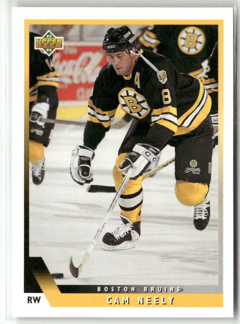 1993-94 UPPER DECK #356 CAM NEELY BOSTON BRUINS