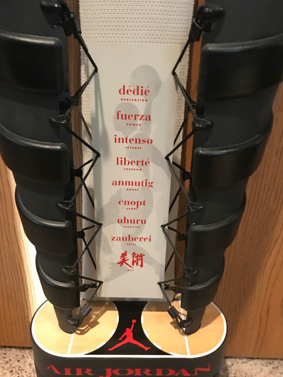 MICHAEL AIR JORDAN NIKE SHOE DISPLAY STAND ONLY(no shoes) *EXTREMELY RARE* 23