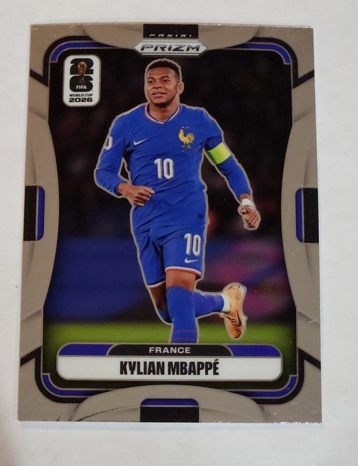 2026 Panini Prizm FIFA World Cup Kylian Mbappe France #40 Base Card