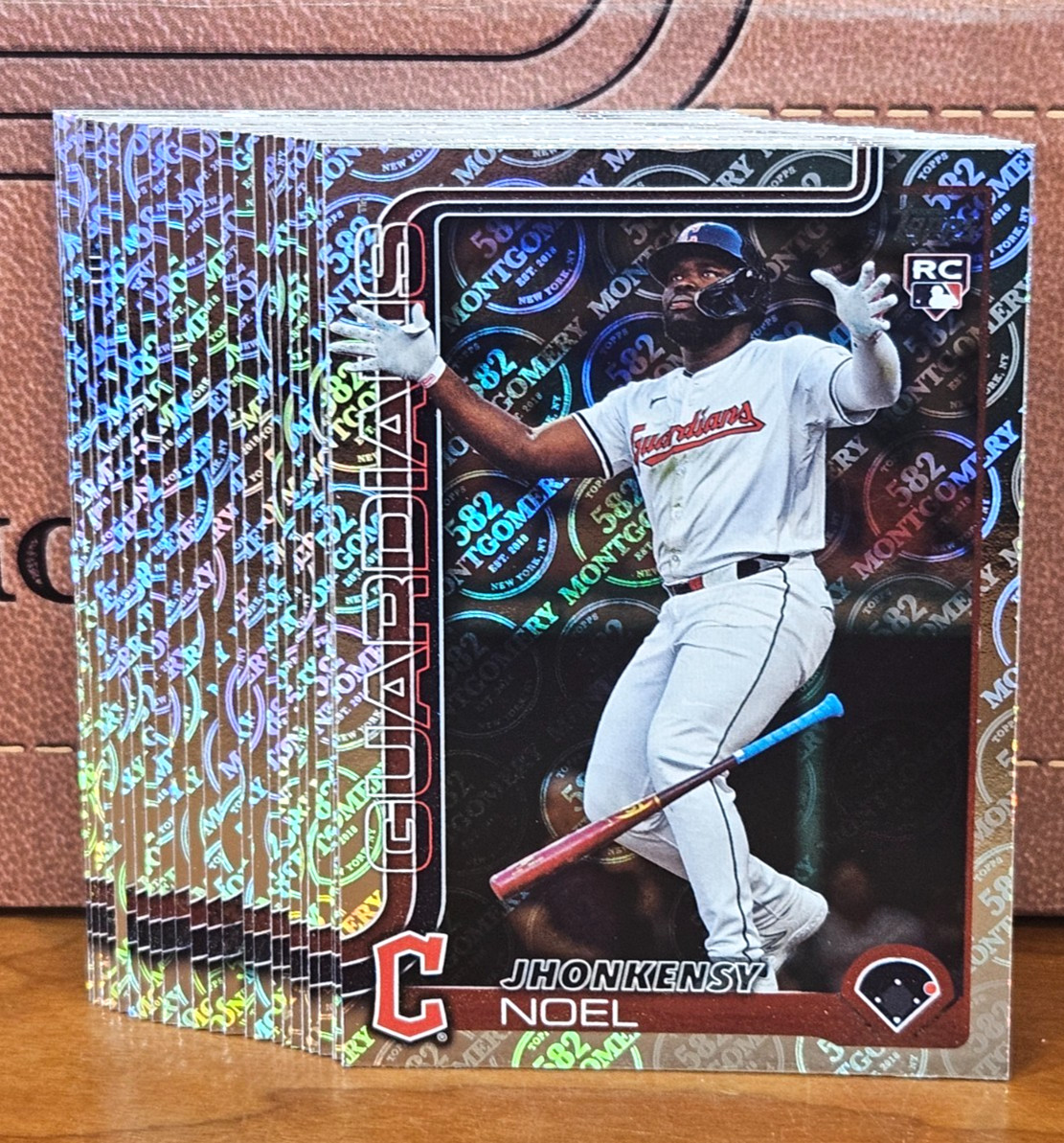 2025 Topps 582 Montgomery GUARDIANS TEAM SET (25) Series 1 & 2 SP Foil Complete