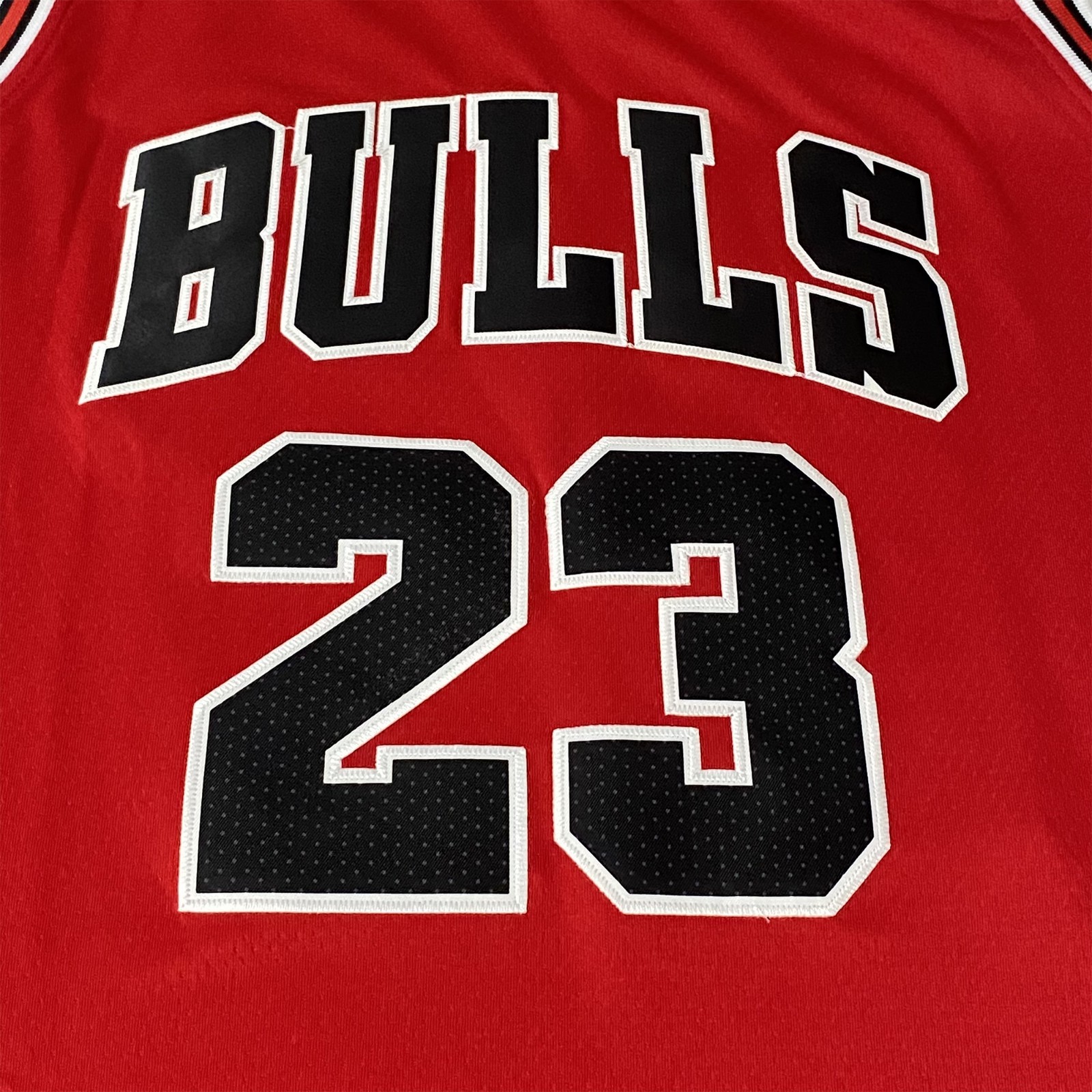 Michael Jordan #23. Red jersey. Sewn style. Fan jersey. Men’s. Sizes S-2XL