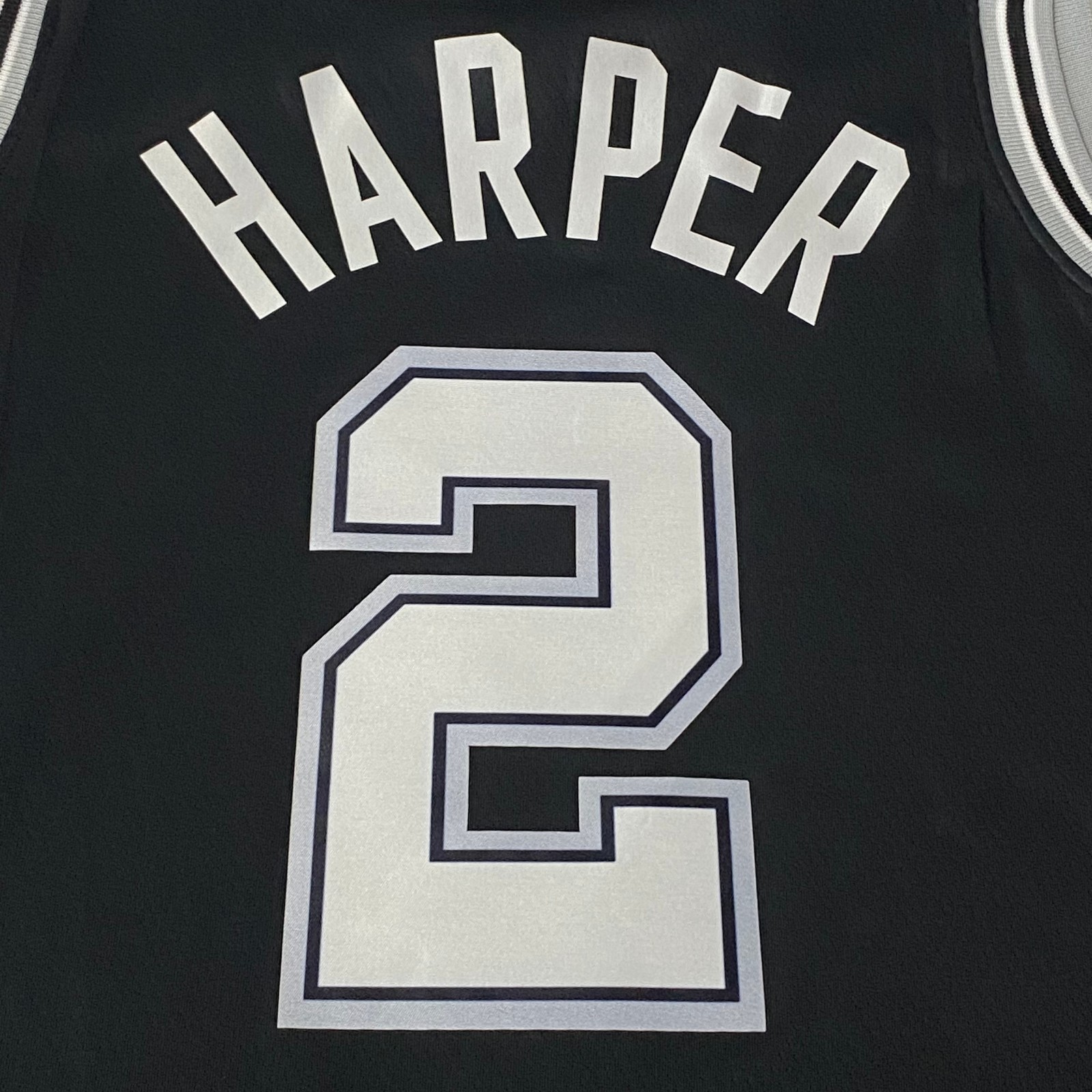Dylan Harper #2 Black Jersey, Sizes S-2XL
