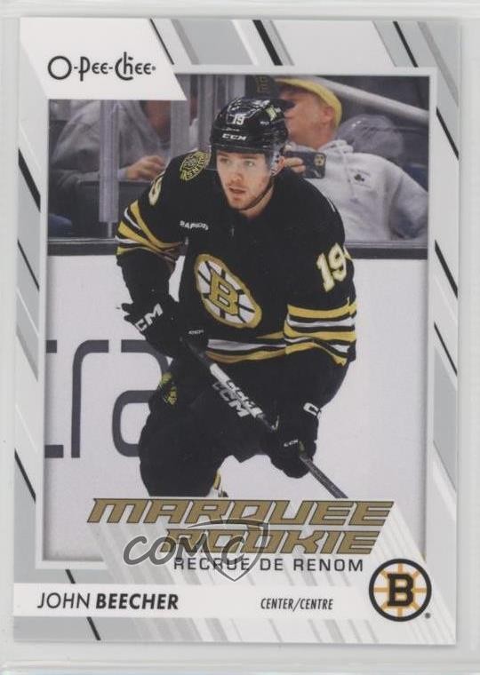 2023-24 O-Pee-Chee Marquee Rookie John Beecher #585 Rookie RC 14sr