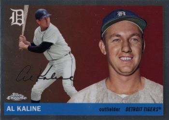 Al Kaline 2025 Topps Chrome Platinum #487 Detroit Tigers