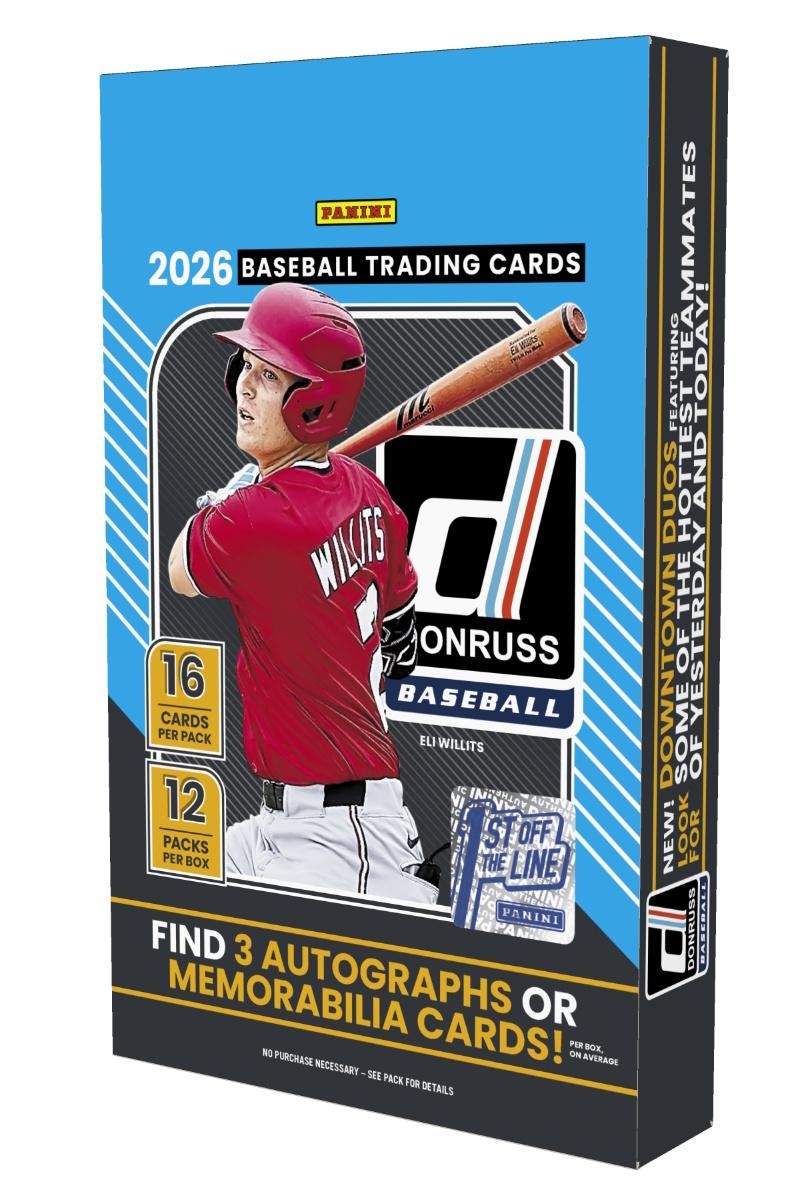 2026 PANINI DONRUSS BASEBALL 1ST OFF THE LINE FOTL HOBBY BOX